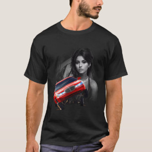 Classic Low Rider Car 3 Wheeling T-Shirt