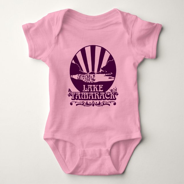 Classic LT design : Baby Girl Bodysuit (Front)