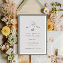 Classic Luxe | Elegant Sage Green Wedding