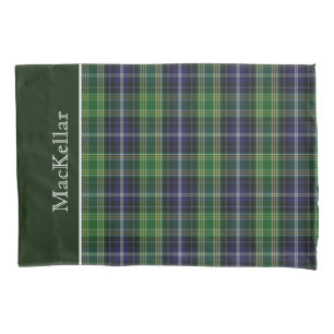 Classic MacKellar Tartan Plaid Pillow Case