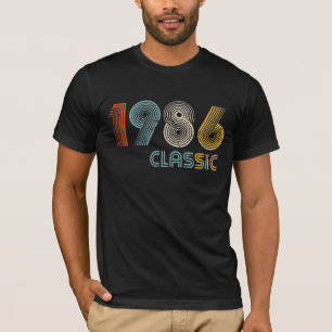 Classic Made In 1986 T-Shirt 40th Birthday Gift