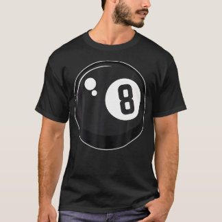 Classic Magic 8 Eight Ball Billiards Pool Player A T-Shirt