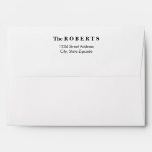 Classic Mailing Envelopes with Return Address
