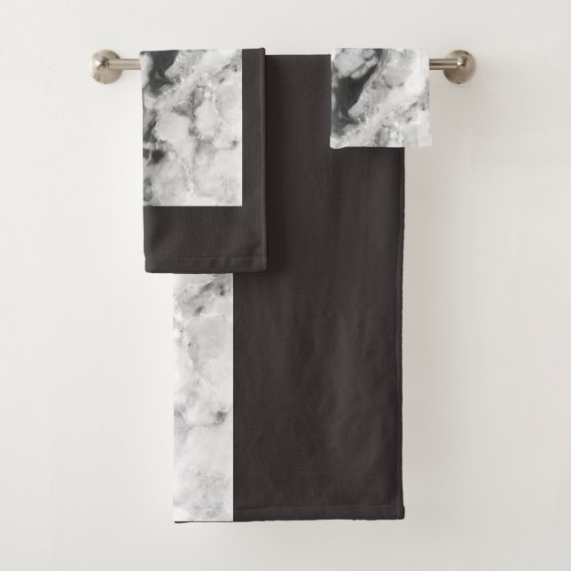 Classic Marble Bath Towel Set (Insitu)