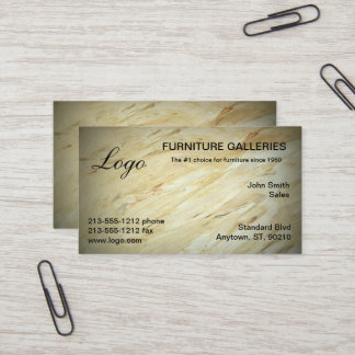 Classic Marble Logo Business Cards