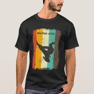 Classic Martial Arts Retro 70s Vintage Taekwondo K T-Shirt