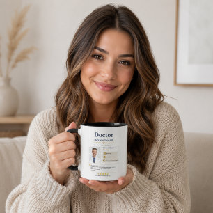 Classic Medical Doctor Appreciation Review Mug