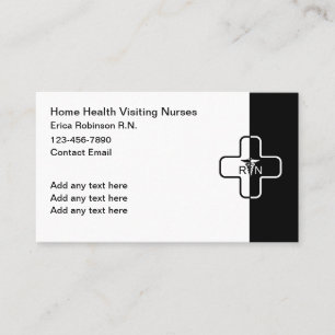 Classic Medical Home Health Nursing Business Card