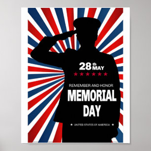 Classic Memorial Day Poster