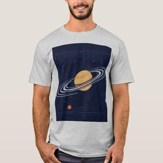 Classic Men's Basic T-Shirt – Comfortable & Stylis (Front)