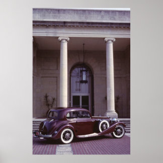 Classic Mercedes Benz 540K Coupe Poster