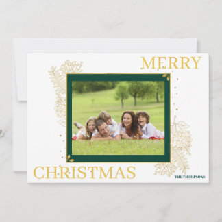 Classic Merry Christmas Card