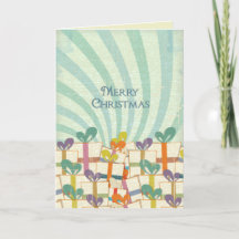 Classic merry Christmas vintage