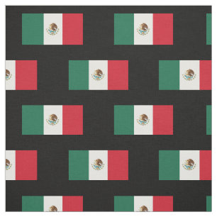 Classic Mexican Flag Fabric