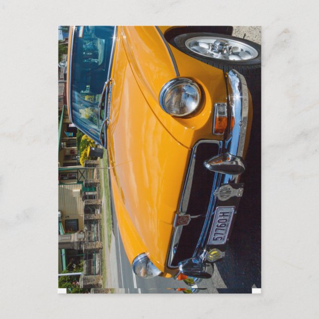 Classic MGB GT Roadster Postcard (Front)