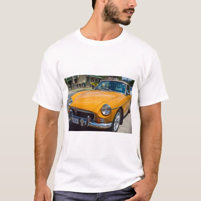 Classic MGB GT Roadster T-Shirt (Front)