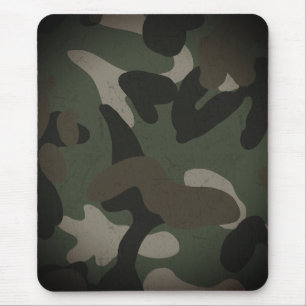 Classic Military Camo Pattern Mouse Pad