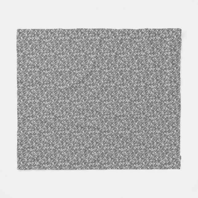 Classic Military Digital Camo Pattern Fleece Blanket (Front (Horizontal))