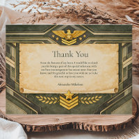 Classic Military Graduation Ceremony