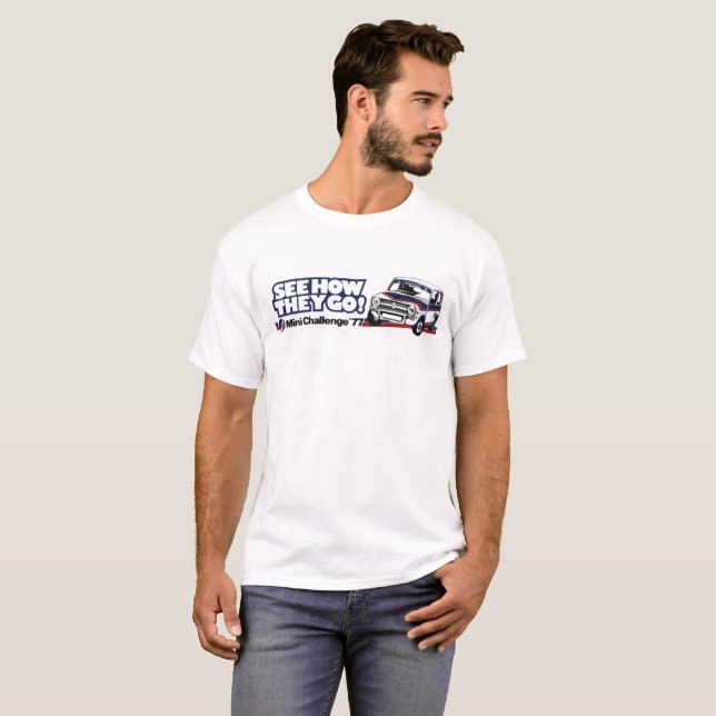 Classic Mini 1275GT Challenge T Shirt (Front Full)