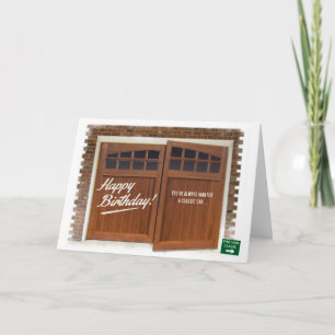 Classic Mini Birthday Card