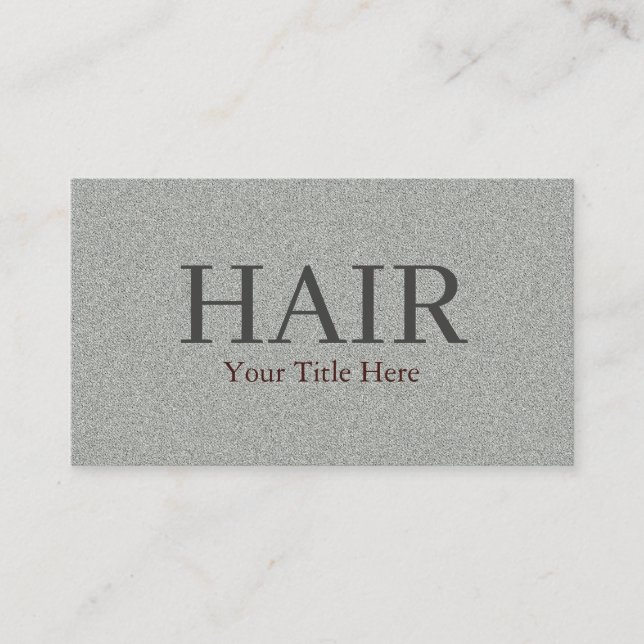 Classic Minimal Concrete Texture Business Card (Front)