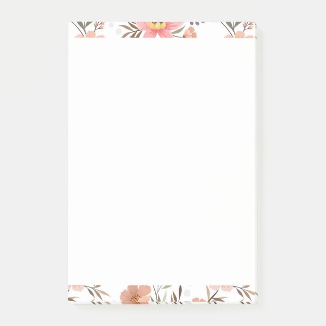 Classic Minimalist Post-It Notes Gift Item (Front)
