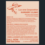 Classic Model, Plastic Surgeon, Plastic Surgery Flyer<br><div class="desc">Classic Model,  Plastic Surgeon,  Plastic Surgery Advertising Flyers By The Business Card Store.</div>