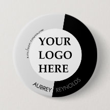 Classic Modern Custom Black And White Logo