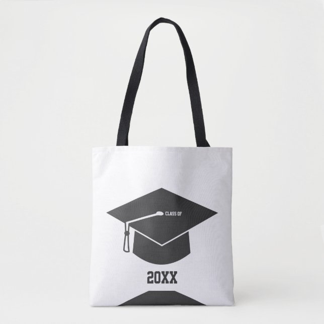 Classic Modern Graduation Tote Bag (Front)
