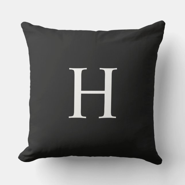 Classic Modern Monogram Cushion (Front)