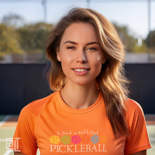 Classic Modern Pickleball To Dink or Not To Dink T-Shirt