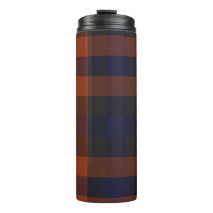 Classic Modern Plaid Tartan Seamless Pattern. appa Thermal Tumbler