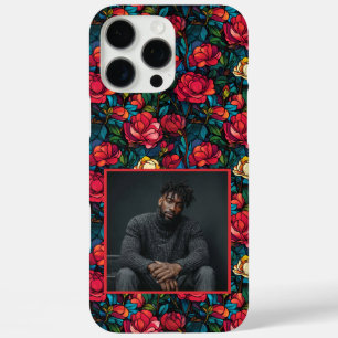 Classic Mom Gift Rose Floral Custom iPhone 16 Pro Max Case
