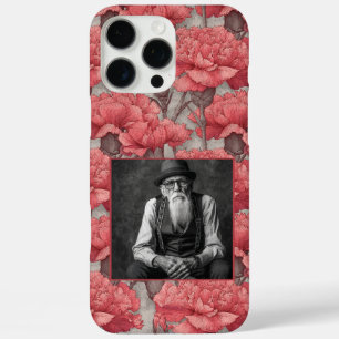Classic Mom Gifts Carnation Photo iPhone 16 Pro Max Case
