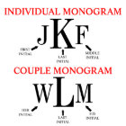 Classic Monogram Baldovino White Wine Glass