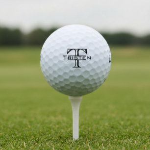 Classic Monogram Gift Golfer Golf Balls