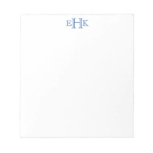 Classic Monogram Notepad