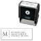 Classic Monogram Simple Return Address