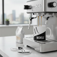 Classic Monogrammed Black & white colour block