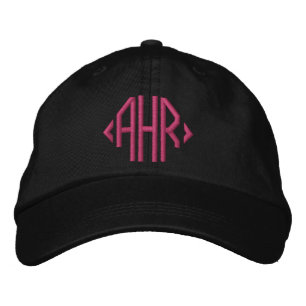 Classic Monogrammed Embroidered Hat