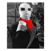 Classic Monster Graphic Artwork The Invisible Man