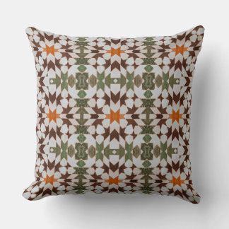Classic Moroccan Geometric Decorative Patterns  Cushion