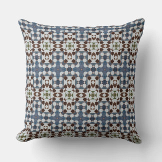 Classic Moroccan Geometric Decorative Patterns Cushion