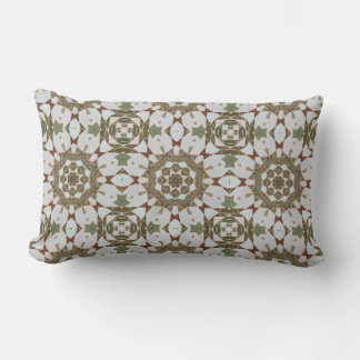 Classic Moroccan Geometric Decorative Patterns Lumbar Cushion