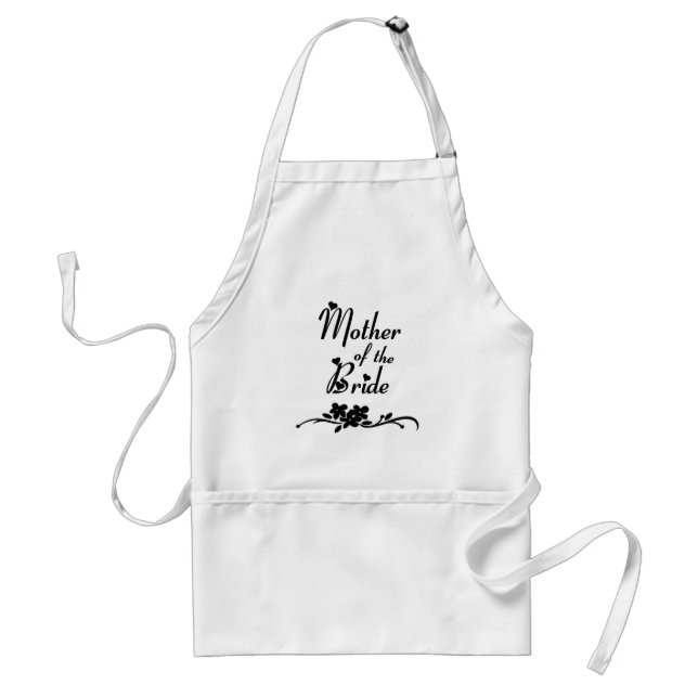 Classic Mother of the Bride Standard Apron (Front)