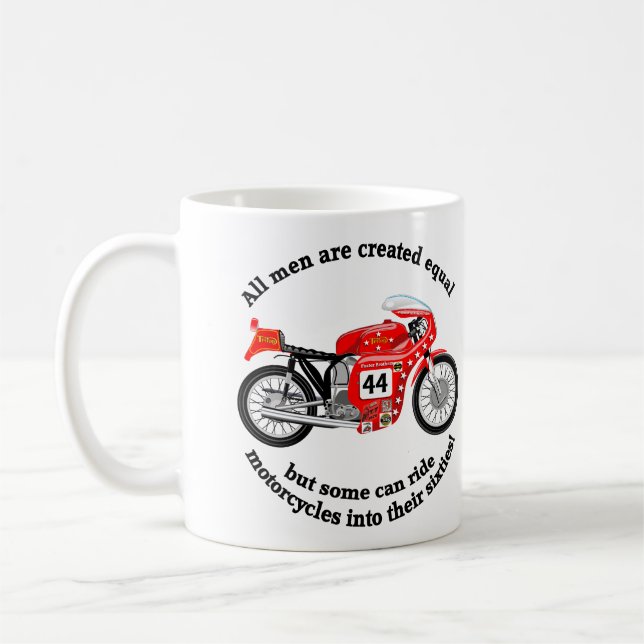 Classic motorcycle mug (Left)