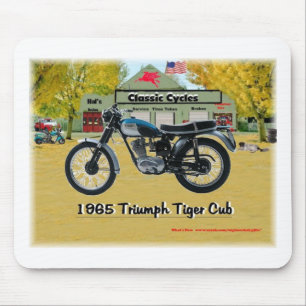 Classic Motorcycles 1969 Triumph Mousepad