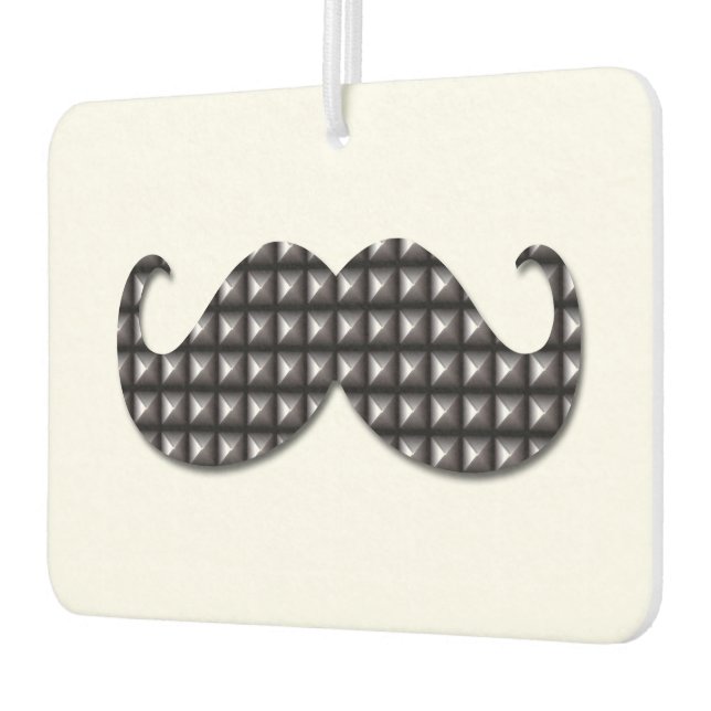 Classic Moustache Car Air Freshener (Left)