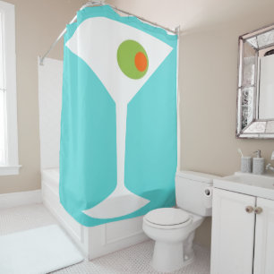 Classic Movie Martini Shower Curtain